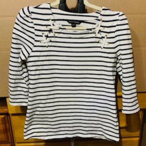 Boston Proper Striped Top